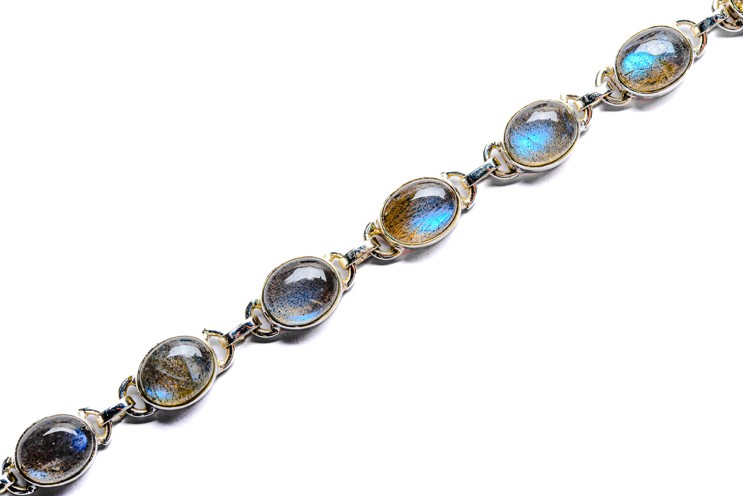 Labradorite Bracelets handcrafted by Anasilvercos - BR90059 - Photo 2