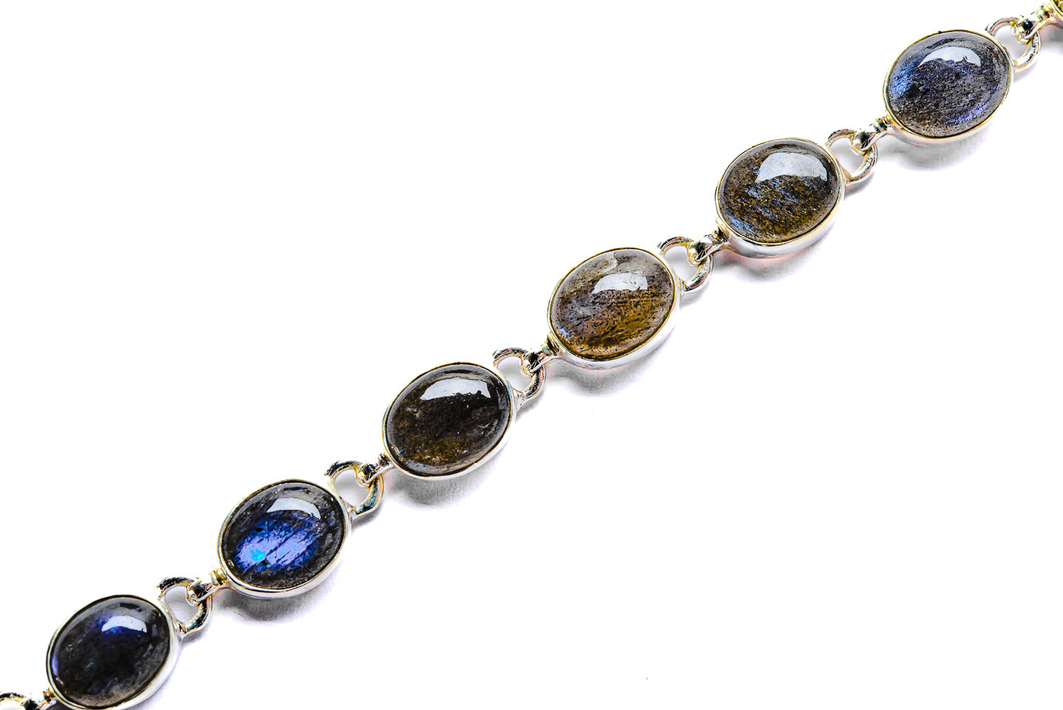 Labradorite Bracelets handcrafted by Anasilvercos - BR90061 - Photo 2