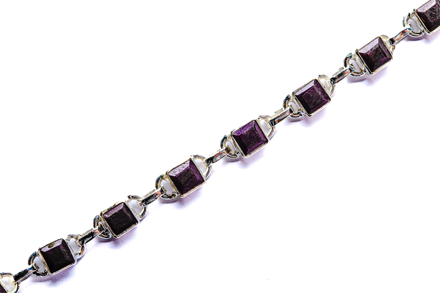 Ruby Bracelets handcrafted by Anasilvercos - BR90062 - Photo 2