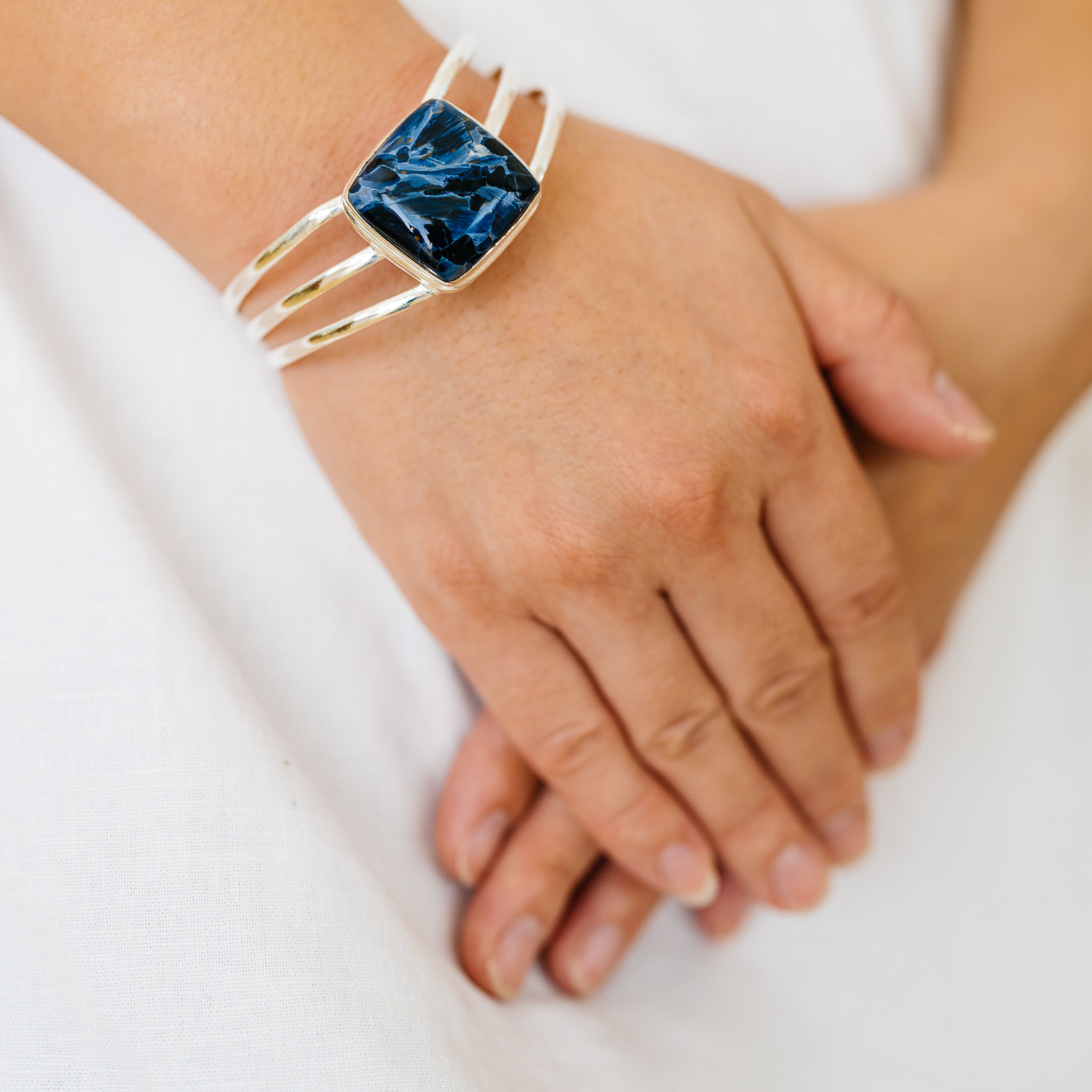 Pietersite Bracelets handcrafted by Anasilvercos - BR90070 - Photo 2