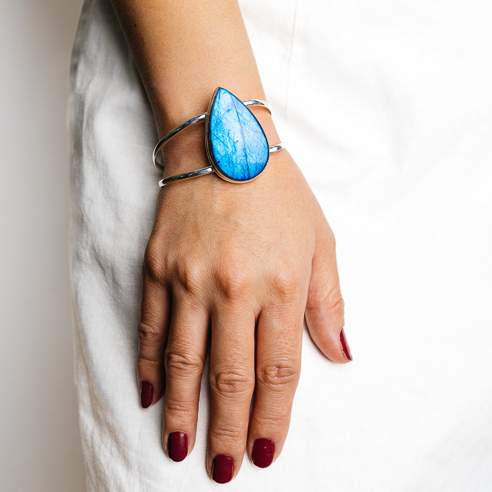 Labradorite Bracelets handcrafted by Anasilvercos - BR90091 - Photo 2