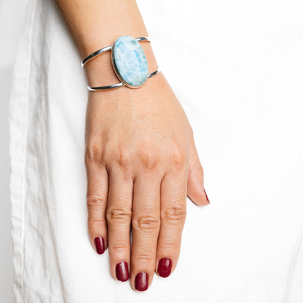 Larimar Bracelets handcrafted by Anasilvercos - BR90118 - Photo 2