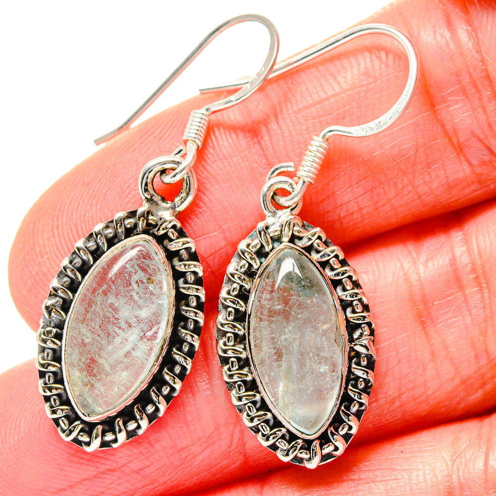 Aquamarine Earrings handcrafted by Anasilvercos - EARR423612