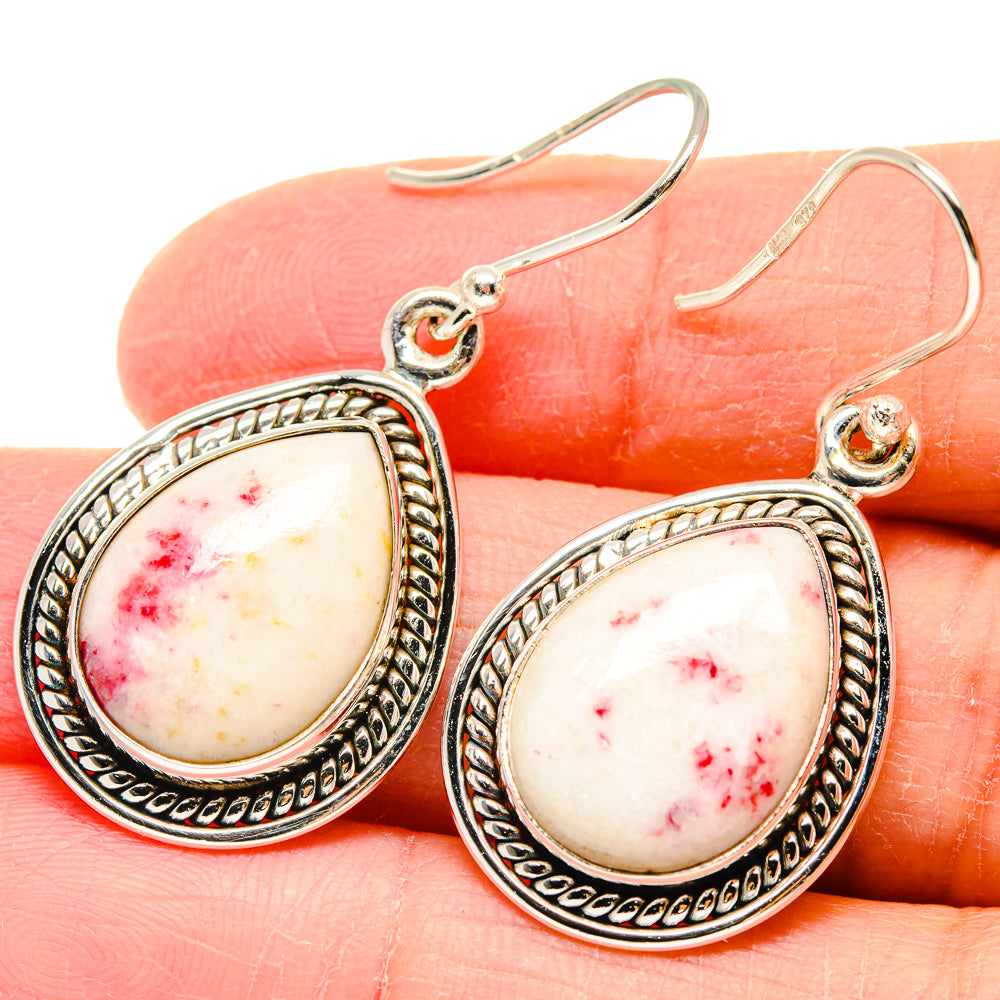 Cinnabar Earrings handcrafted by Anasilvercos - EARR423631