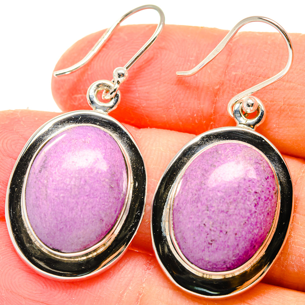 Phosphosiderite Earrings handcrafted by Anasilvercos - EARR423664