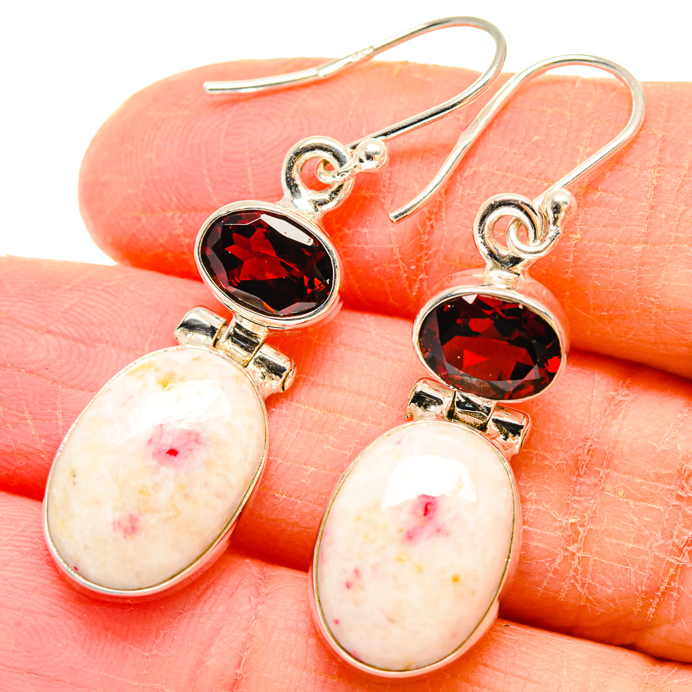 Cinnabar Earrings handcrafted by Anasilvercos - EARR423691