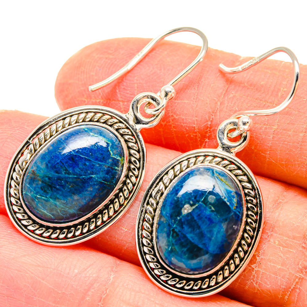 Apatite Earrings handcrafted by Anasilvercos - EARR423708