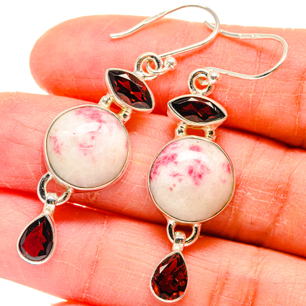 Cinnabar Earrings handcrafted by Anasilvercos - EARR423721