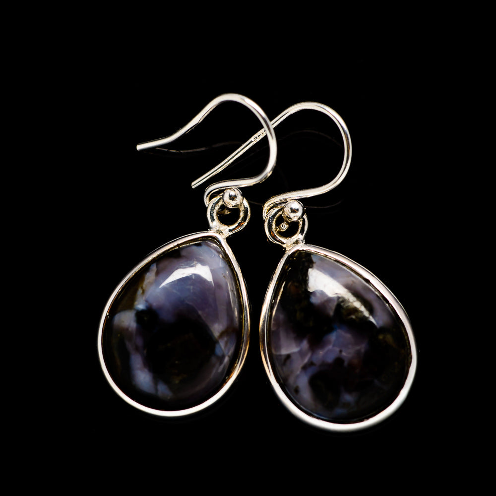 Gabbro Stone Earrings handcrafted by Anasilvercos - EARR392425