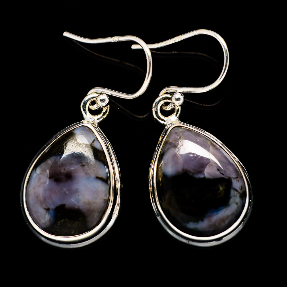 Gabbro Stone Earrings handcrafted by Anasilvercos - EARR392434