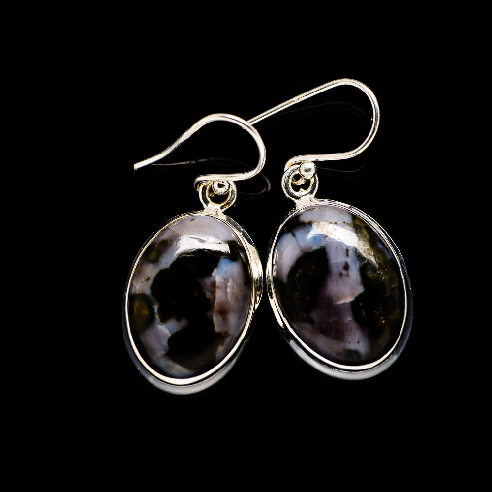 Gabbro Stone Earrings handcrafted by Anasilvercos - EARR392436
