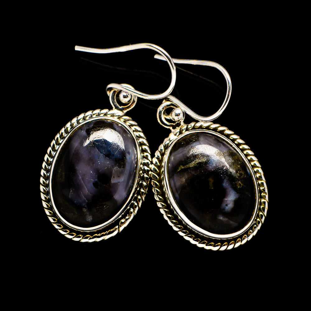 Gabbro Stone Earrings handcrafted by Anasilvercos - EARR392470