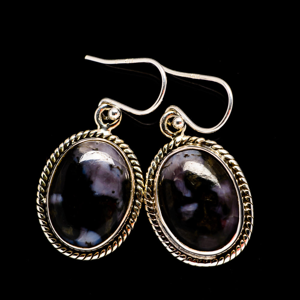 Gabbro Stone Earrings handcrafted by Anasilvercos - EARR392475