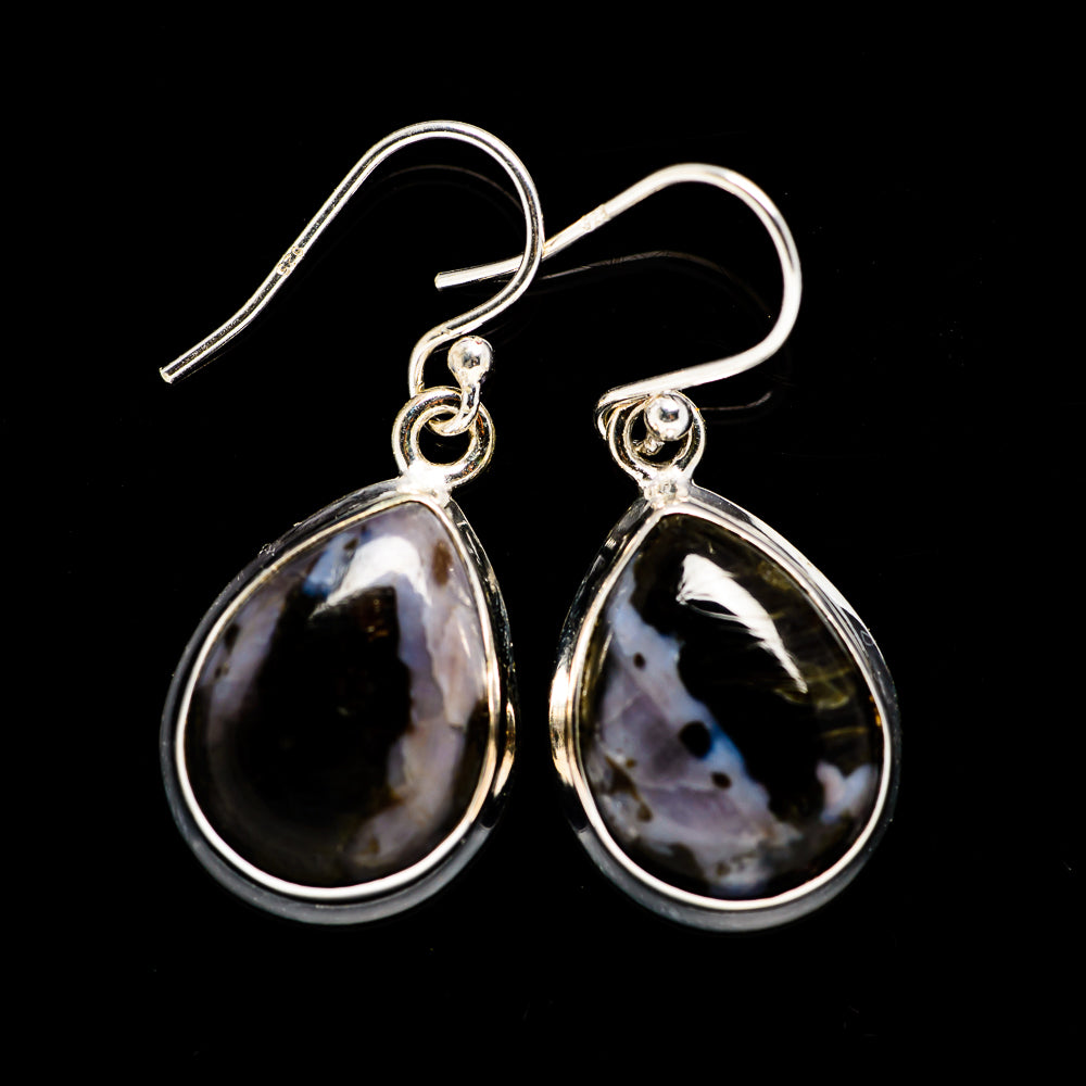 Gabbro Stone Earrings handcrafted by Anasilvercos - EARR392521