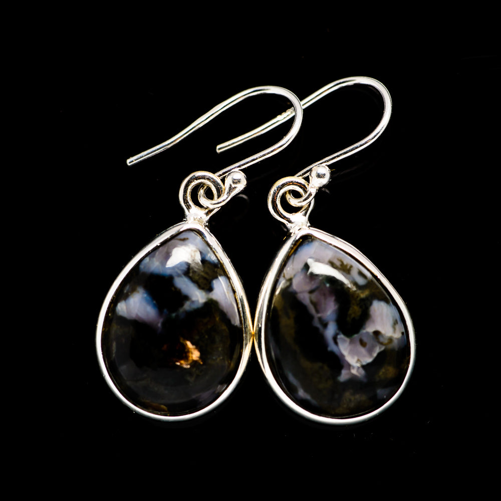 Gabbro Stone Earrings handcrafted by Anasilvercos - EARR392530