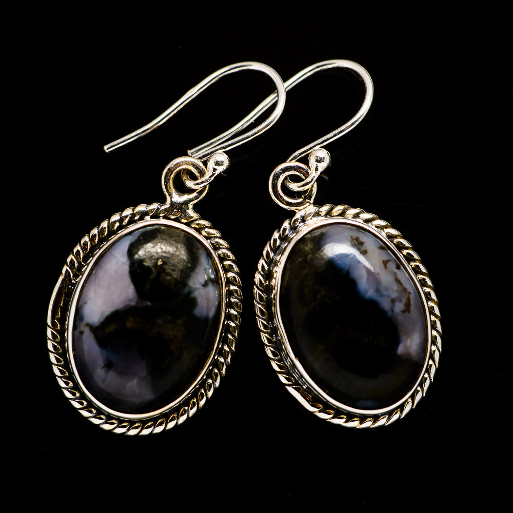Gabbro Stone Earrings handcrafted by Anasilvercos - EARR392539