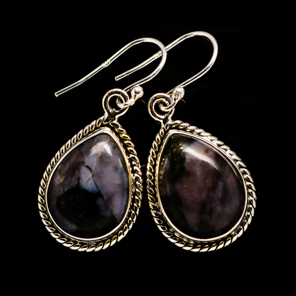 Gabbro Stone Earrings handcrafted by Anasilvercos - EARR392557