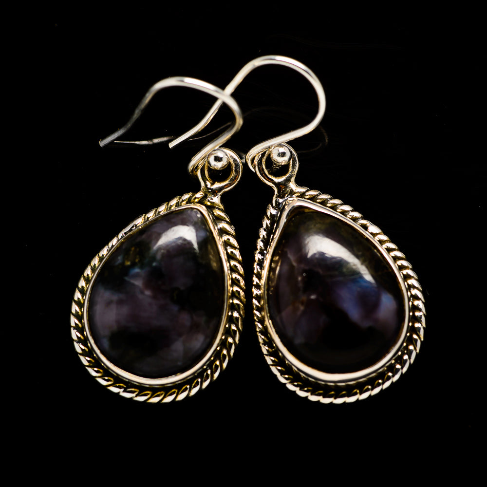 Gabbro Stone Earrings handcrafted by Anasilvercos - EARR392559