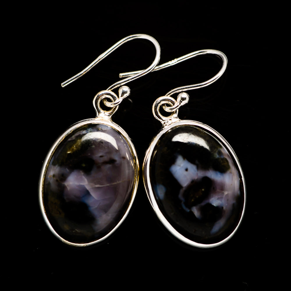 Gabbro Stone Earrings handcrafted by Anasilvercos - EARR392570