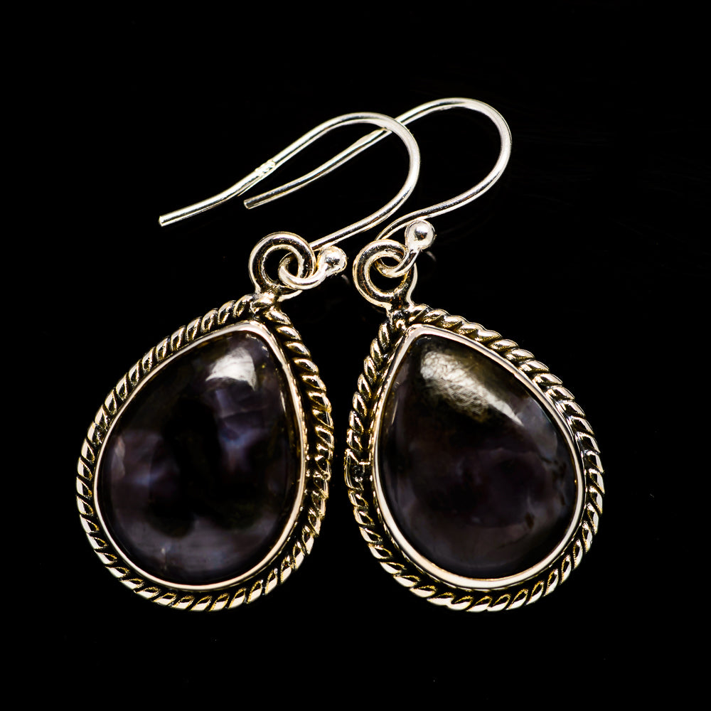 Gabbro Stone Earrings handcrafted by Anasilvercos - EARR392576