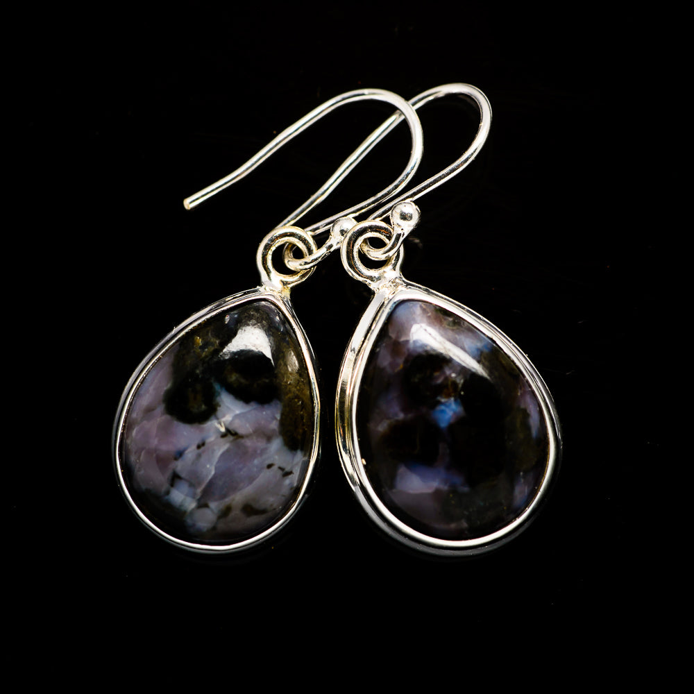 Gabbro Stone Earrings handcrafted by Anasilvercos - EARR392591