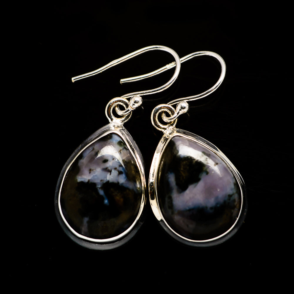 Gabbro Stone Earrings handcrafted by Anasilvercos - EARR392594
