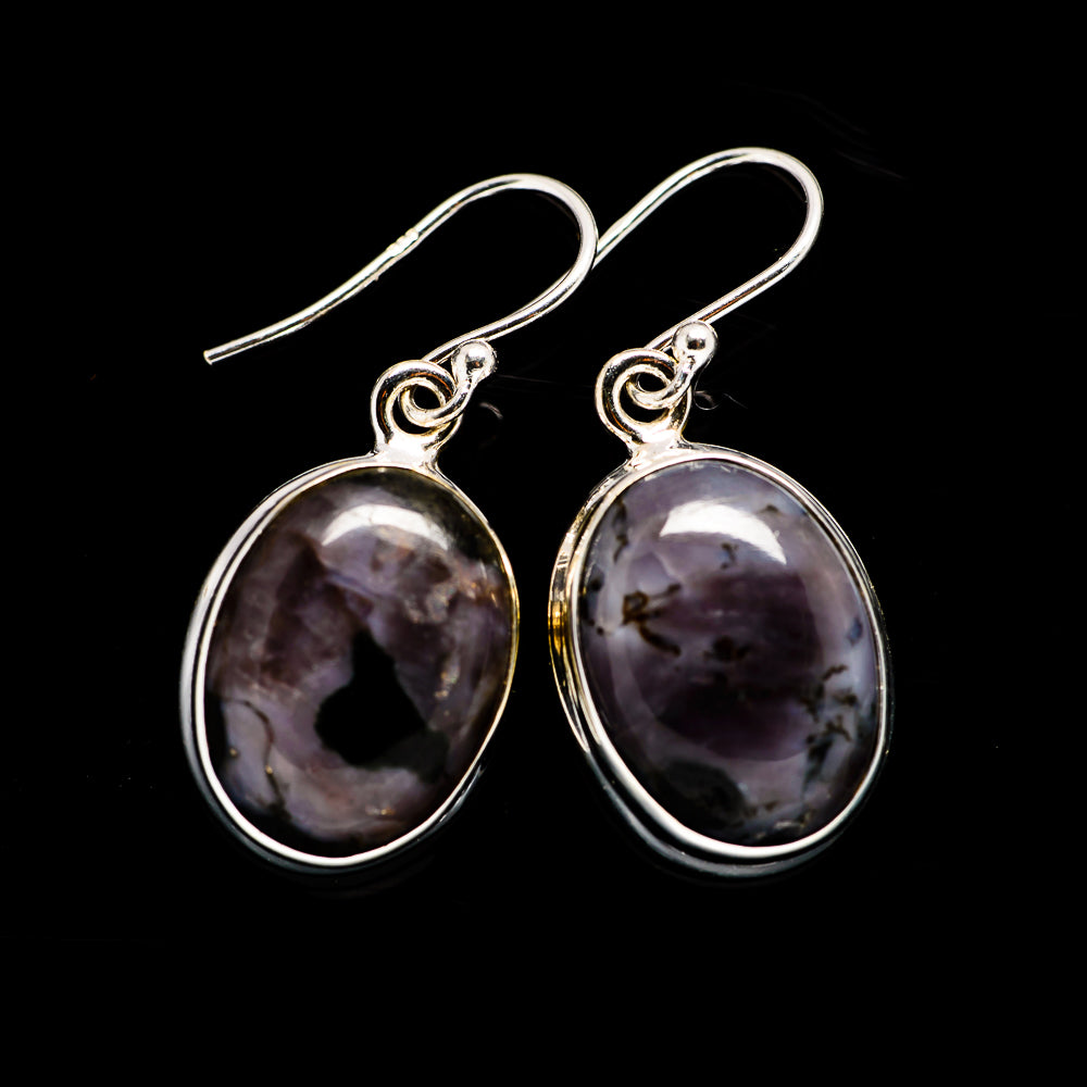 Gabbro Stone Earrings handcrafted by Anasilvercos - EARR392598