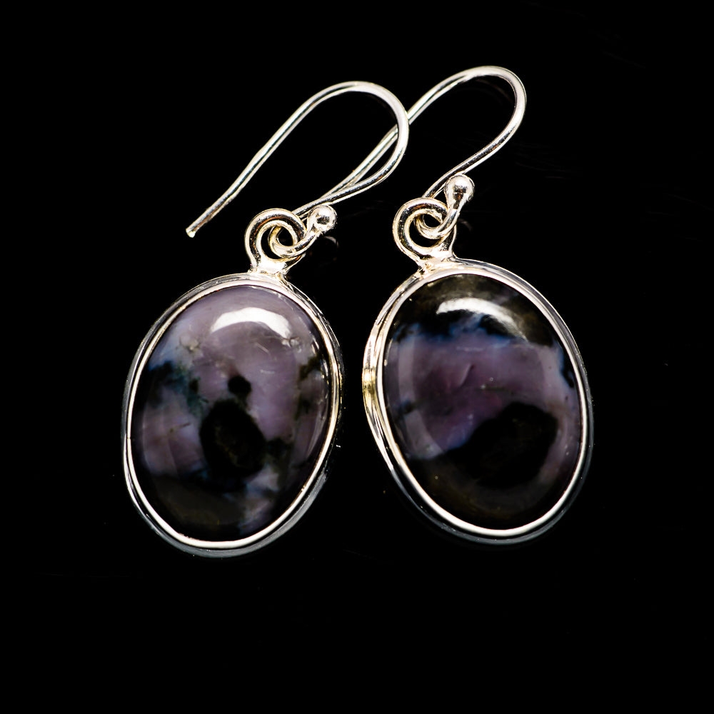 Gabbro Stone Earrings handcrafted by Anasilvercos - EARR392605