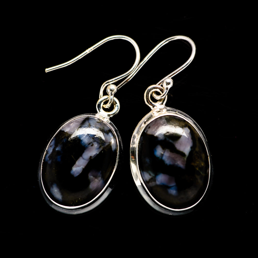 Gabbro Stone Earrings handcrafted by Anasilvercos - EARR392621