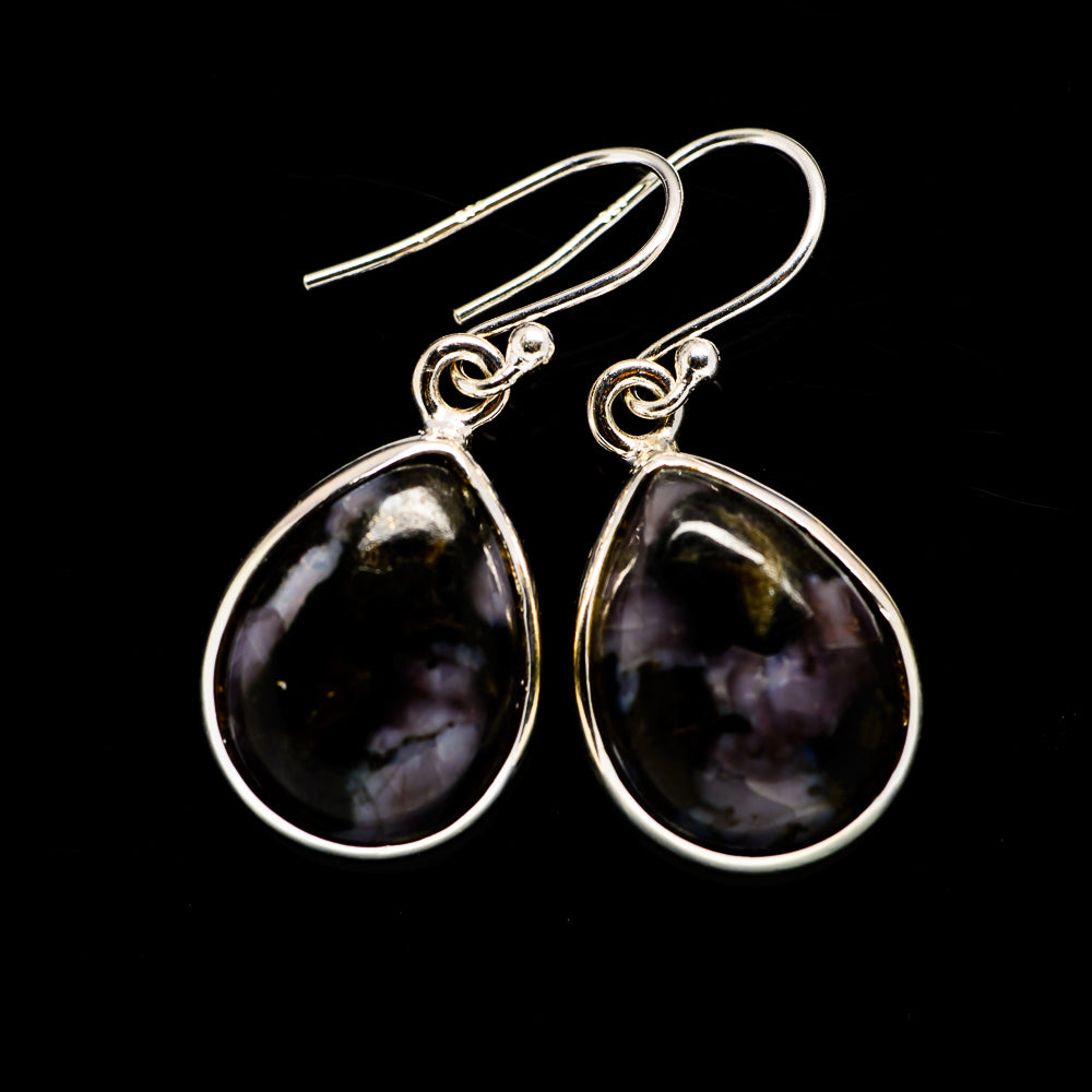 Gabbro Stone Earrings handcrafted by Anasilvercos - EARR392643