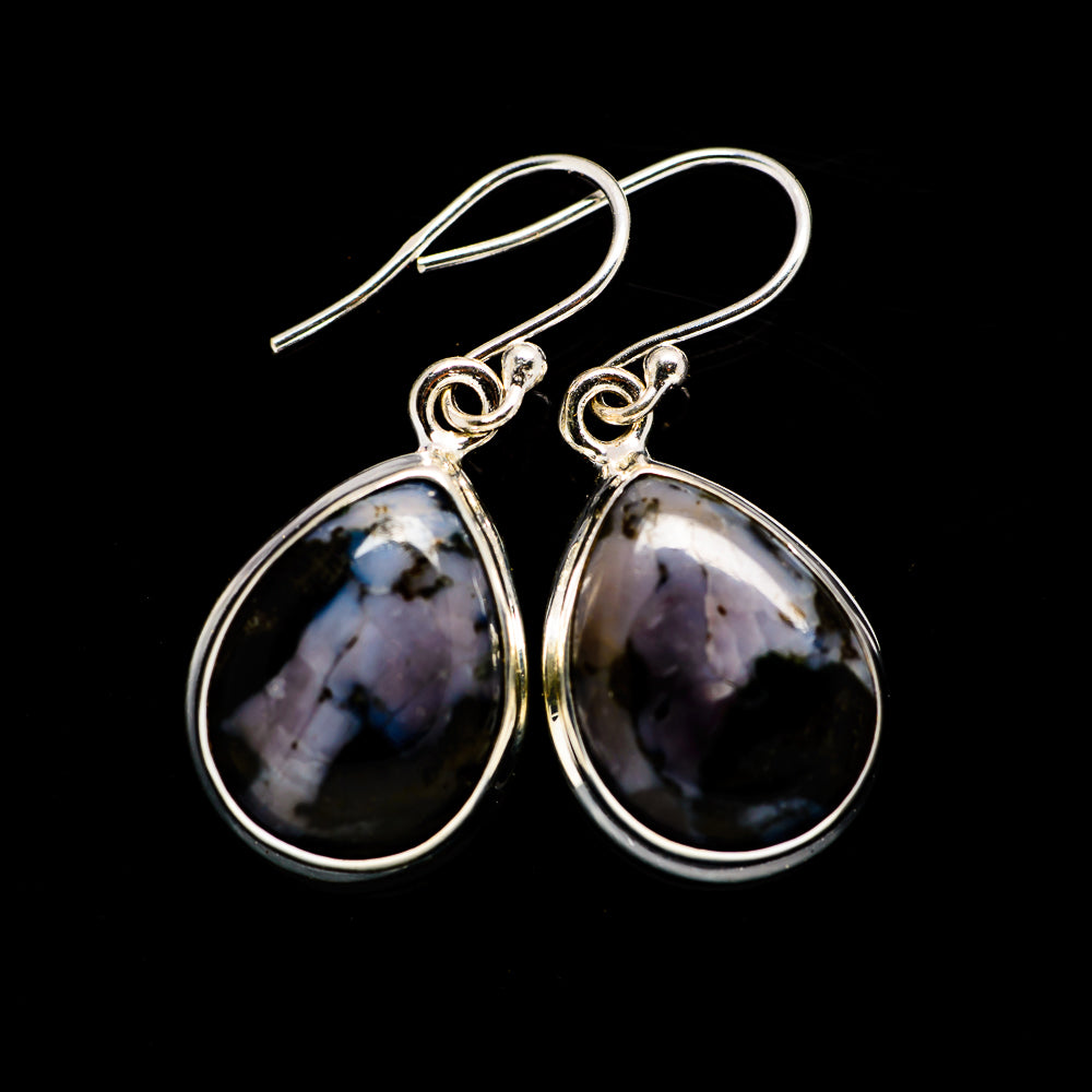 Gabbro Stone Earrings handcrafted by Anasilvercos - EARR392662