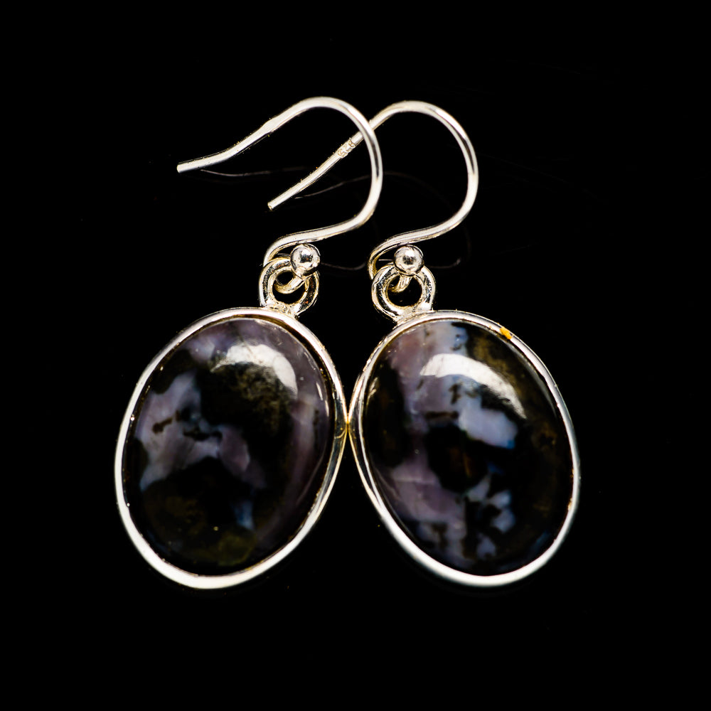 Gabbro Stone Earrings handcrafted by Anasilvercos - EARR392666