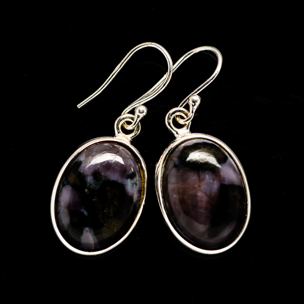 Gabbro Stone Earrings handcrafted by Anasilvercos - EARR392681
