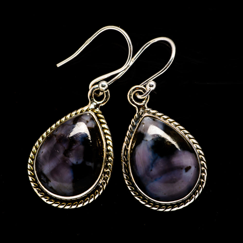 Gabbro Stone Earrings handcrafted by Anasilvercos - EARR392688