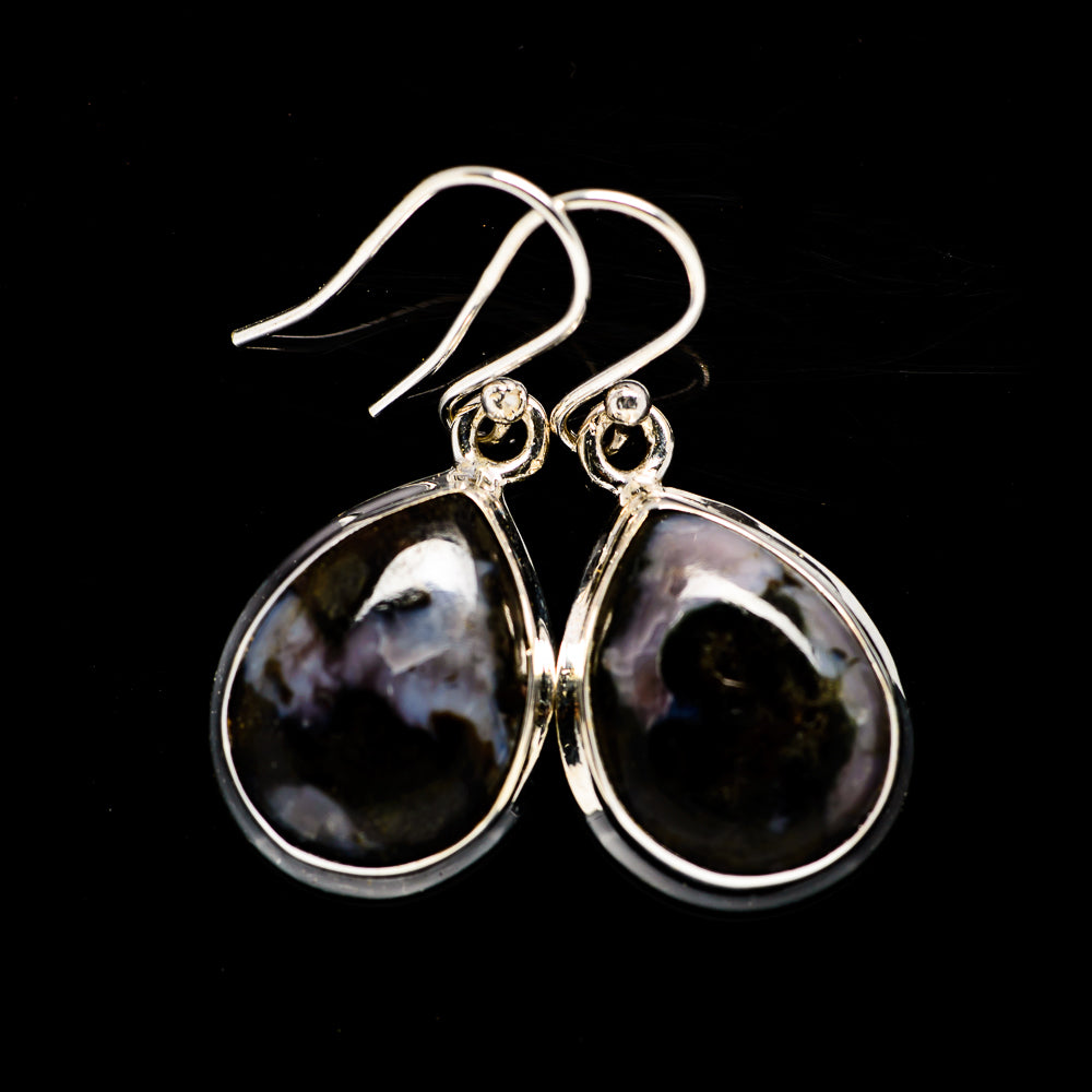 Gabbro Stone Earrings handcrafted by Anasilvercos - EARR392705