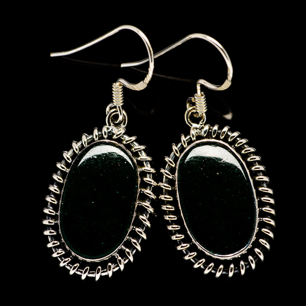 Green Aventurine Earrings handcrafted by Anasilvercos - EARR393376