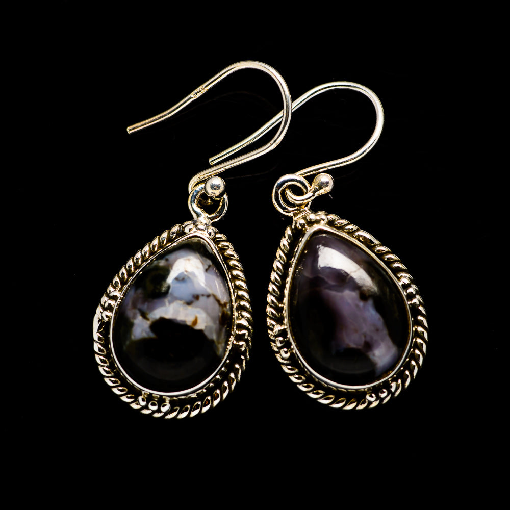 Gabbro Stone Earrings handcrafted by Anasilvercos - EARR393424
