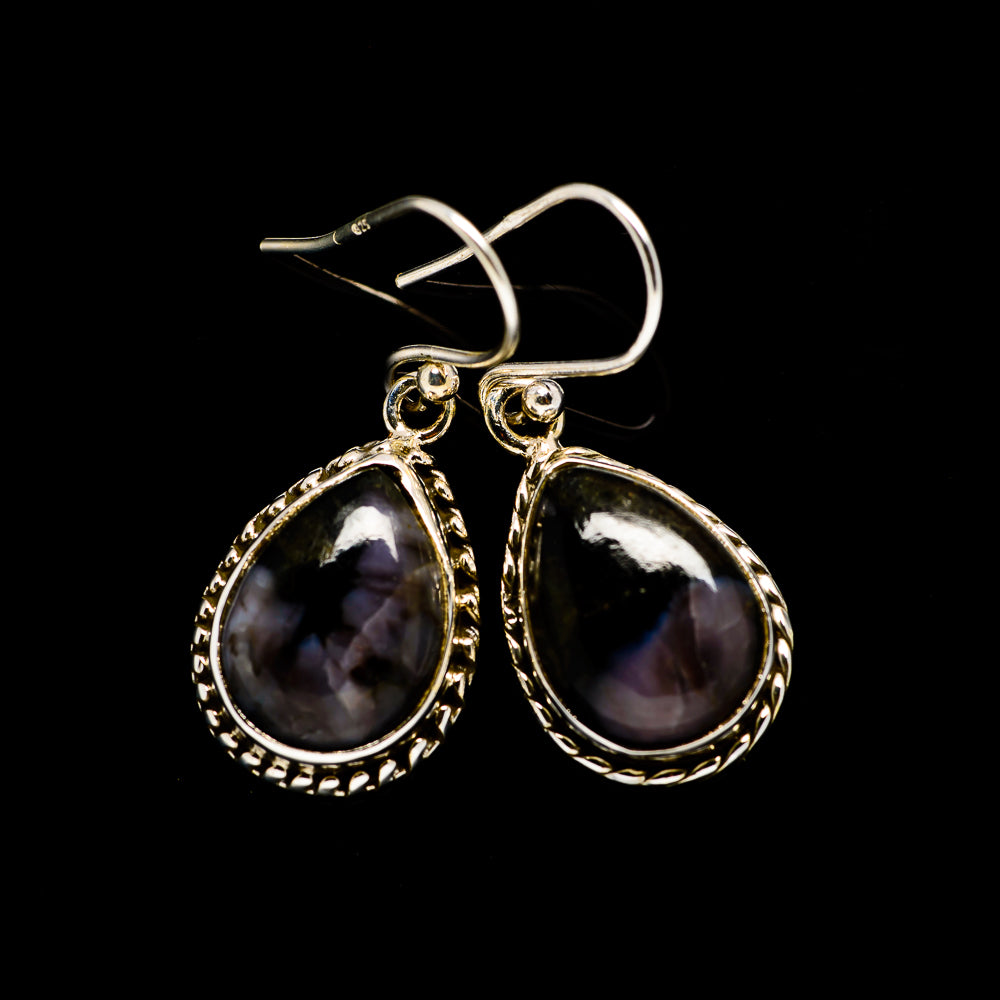 Gabbro Stone Earrings handcrafted by Anasilvercos - EARR393491