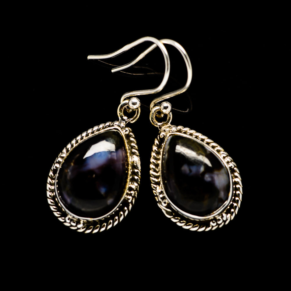 Gabbro Stone Earrings handcrafted by Anasilvercos - EARR393513