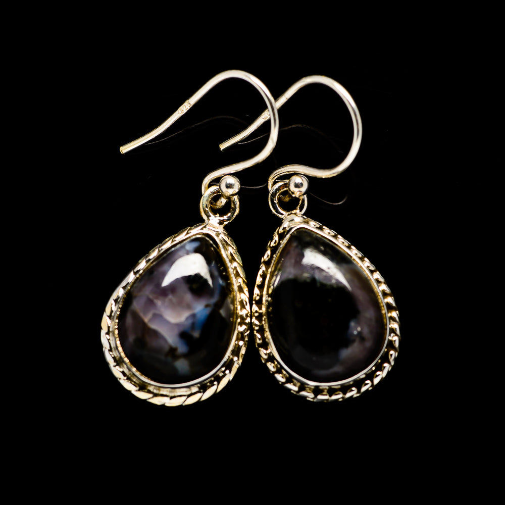 Gabbro Stone Earrings handcrafted by Anasilvercos - EARR393567