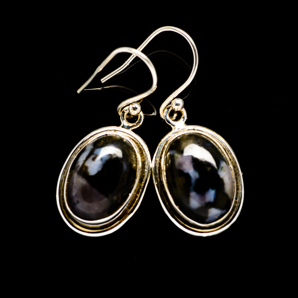 Gabbro Stone Earrings handcrafted by Anasilvercos - EARR393590