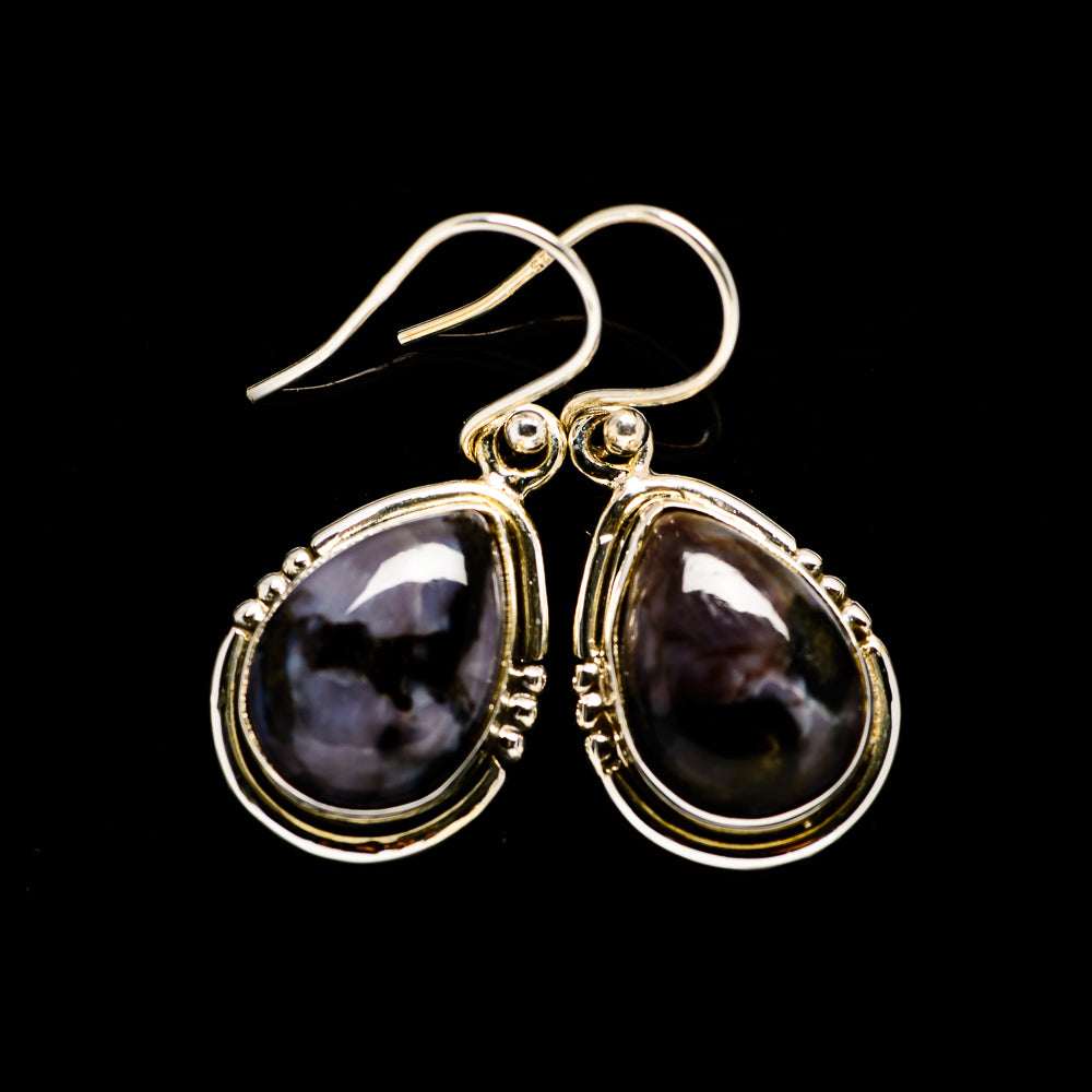 Gabbro Stone Earrings handcrafted by Anasilvercos - EARR393608