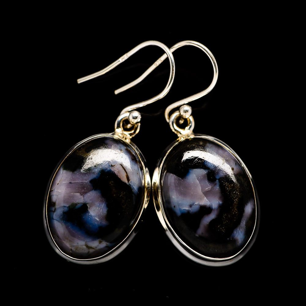 Gabbro Stone Earrings handcrafted by Anasilvercos - EARR396903