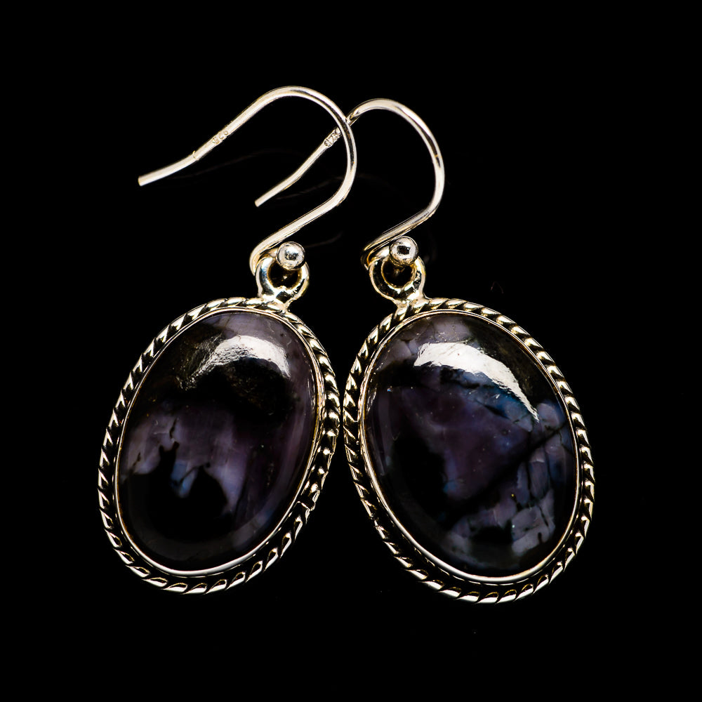 Gabbro Stone Earrings handcrafted by Anasilvercos - EARR396935