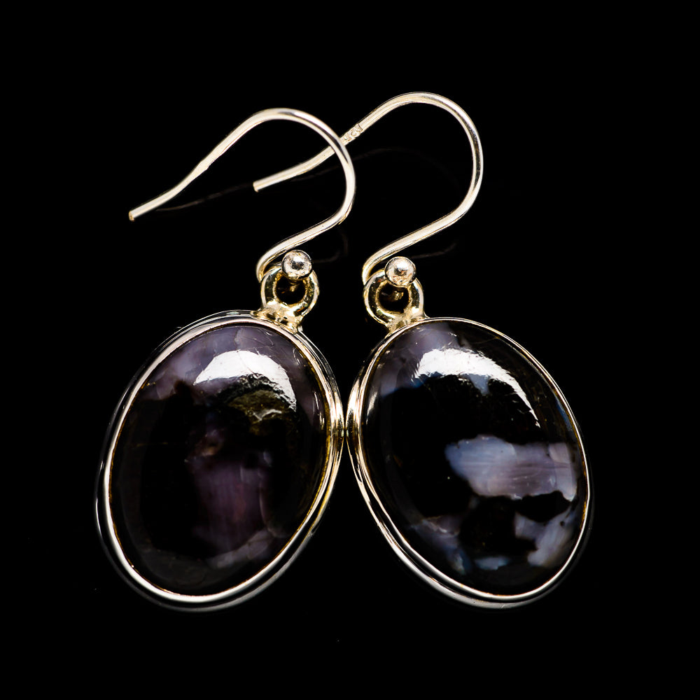Gabbro Stone Earrings handcrafted by Anasilvercos - EARR398379
