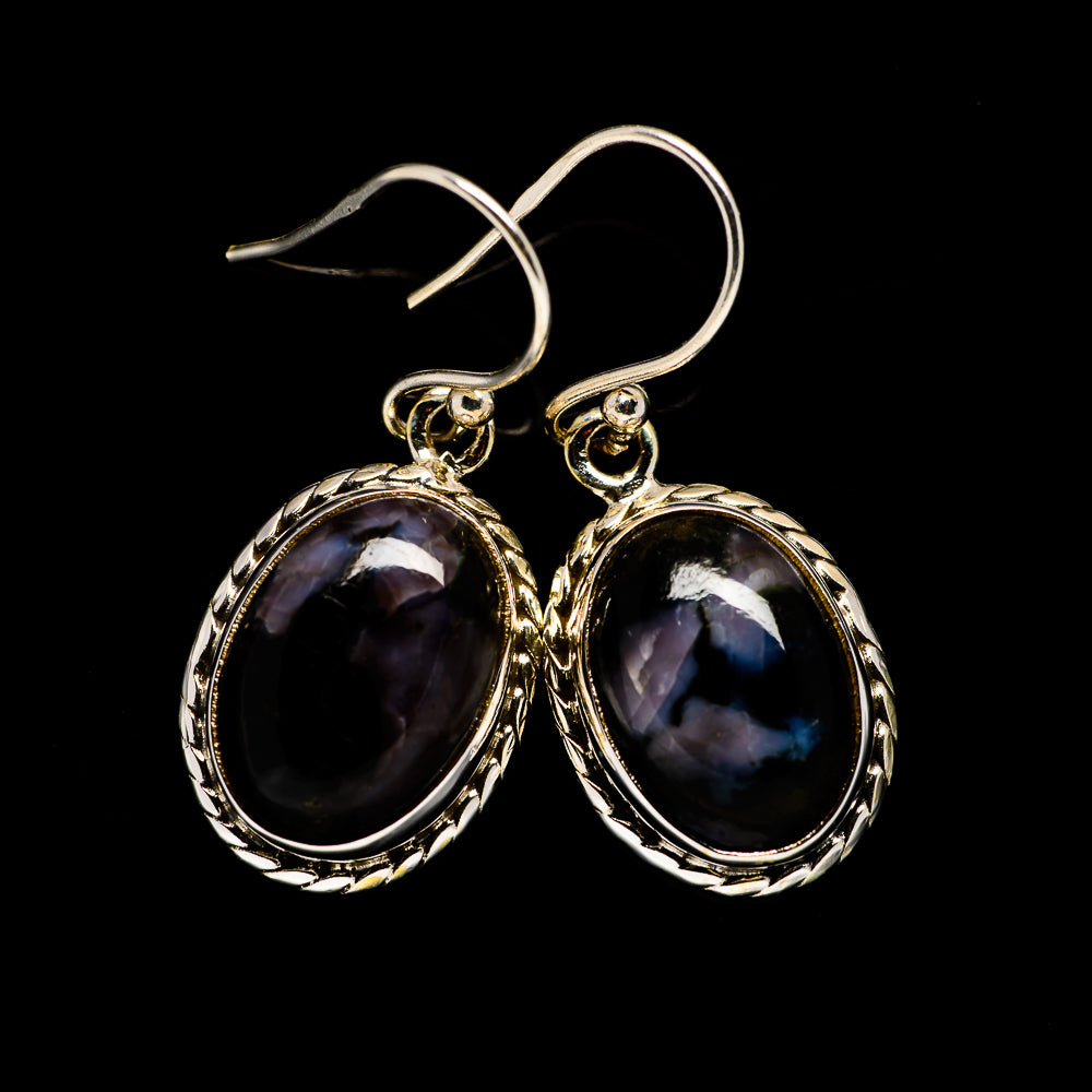 Gabbro Stone Earrings handcrafted by Anasilvercos - EARR399113