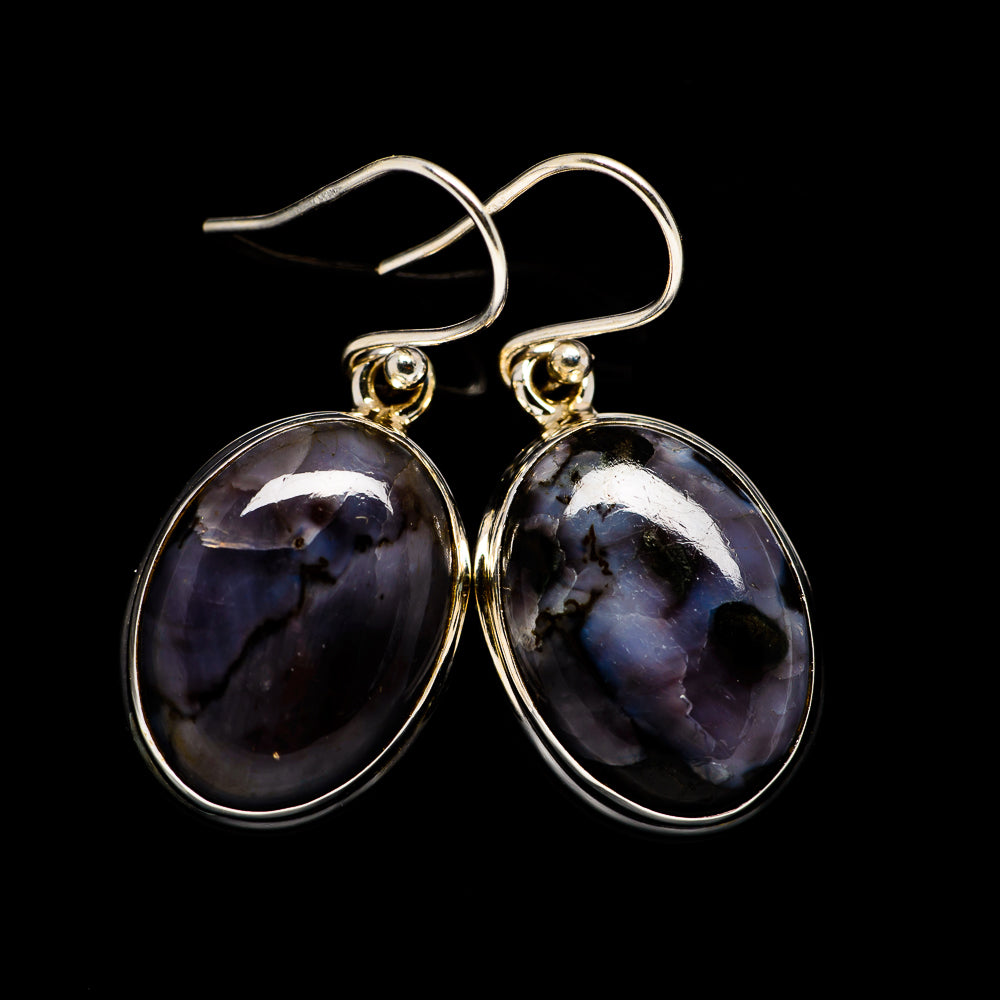 Gabbro Stone Earrings handcrafted by Anasilvercos - EARR399119