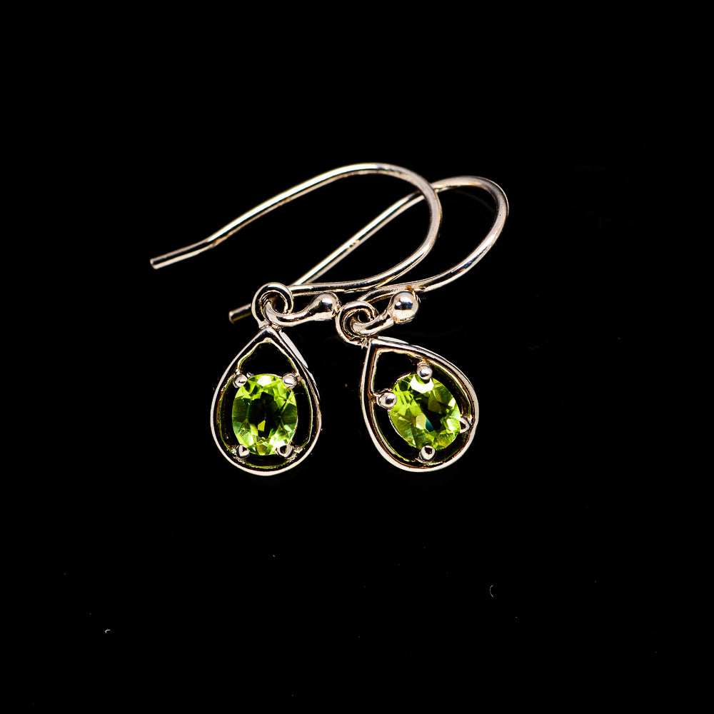 Peridot Earrings handcrafted by Anasilvercos - EARR404611