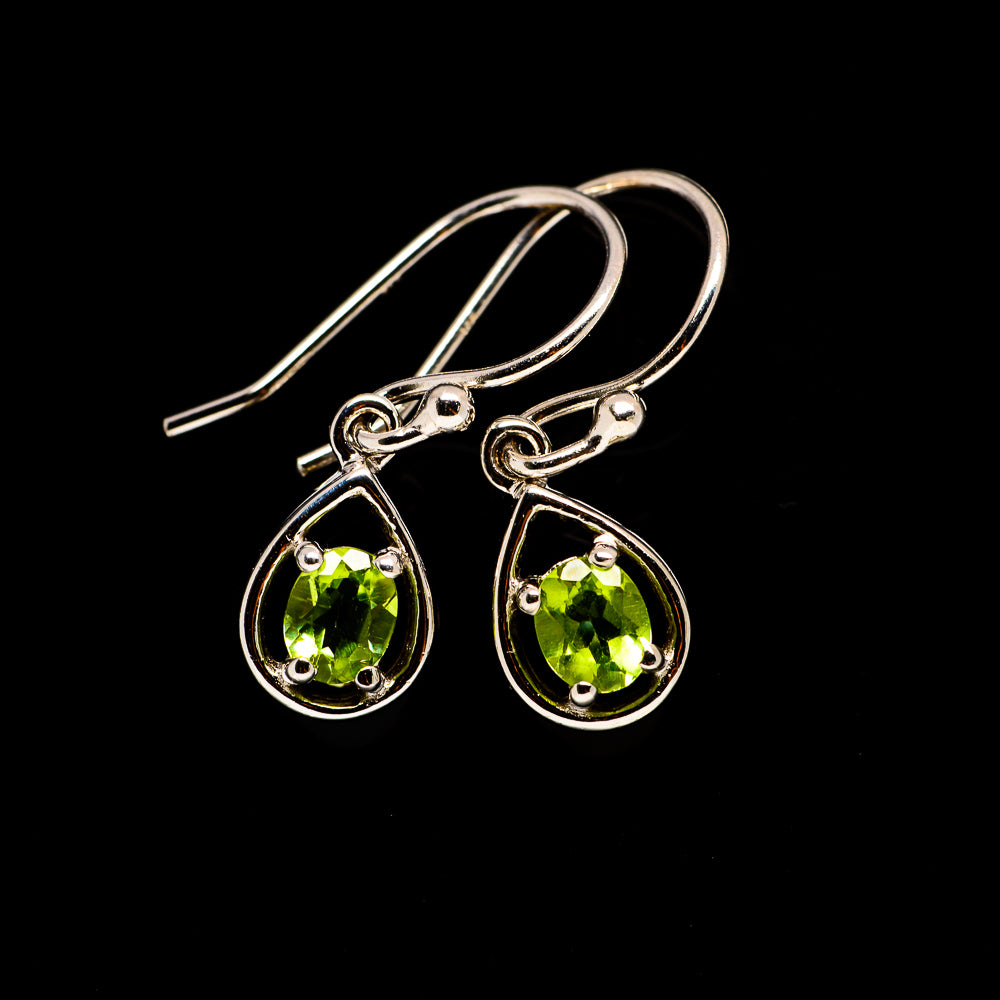 Peridot Earrings handcrafted by Anasilvercos - EARR404885