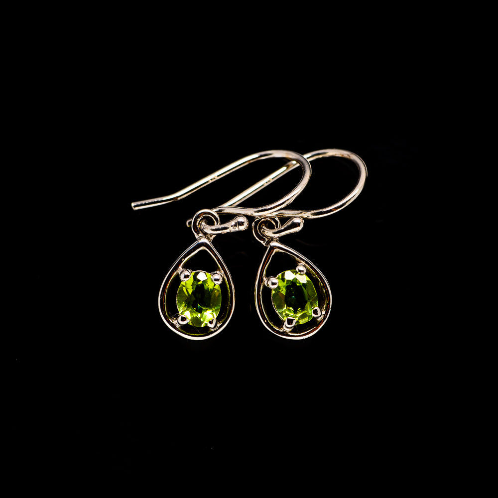 Peridot Earrings handcrafted by Anasilvercos - EARR404995